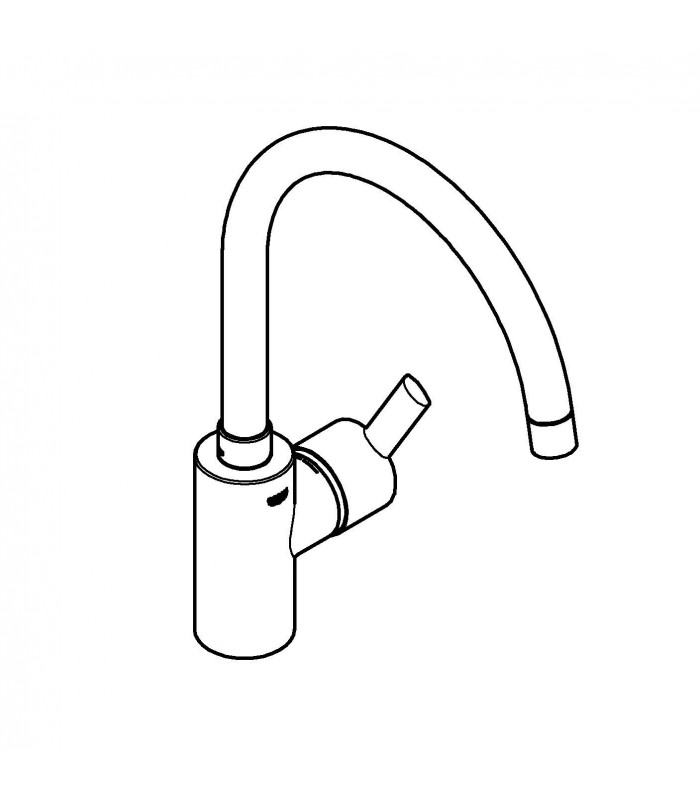 Compra online Misturadora monocomando para lavatório Grohe Feel 1/2" (Ref. 32670DC2) en oferta al mejor precio