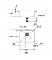 Grohe K700 Bajo encimera Fregadero acero inoxidable (31574SD1) color Acero Inoxidable