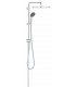 Grohe Vitalio Start System 250 Cube Sistema de ducha flexible con desviador para montaje en pared