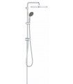 Grohe Vitalio Start System 250 Cube Sistema de ducha flexible con desviador para montaje en pared