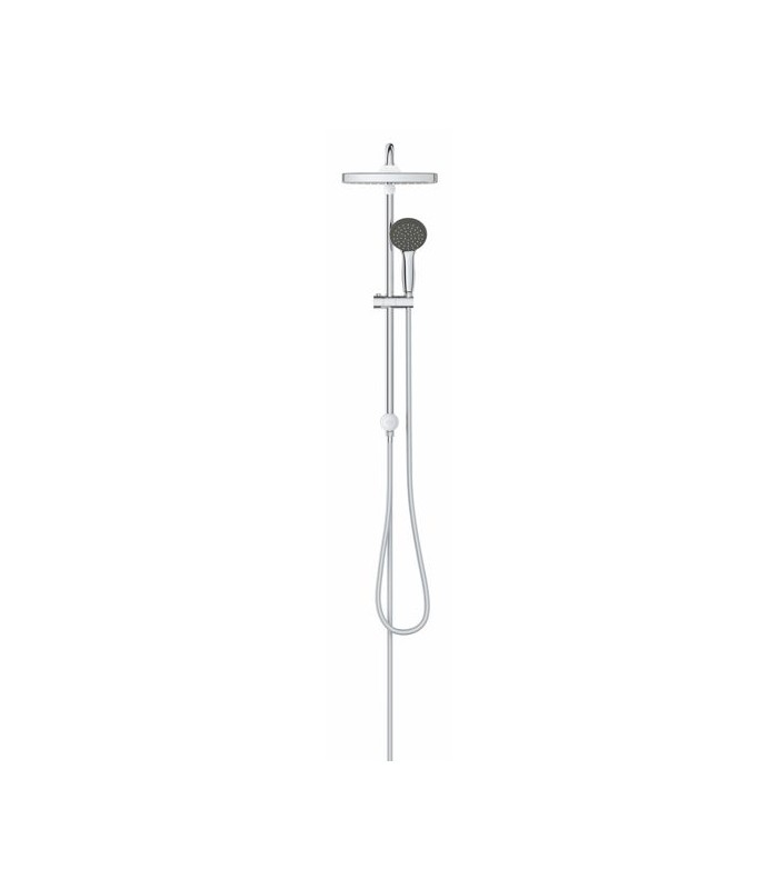Compra online Grohe Vitalio Start System 250 Cube Sistema de chuveiro flexível com desviador para montagem na parede en oferta al mejor precio
