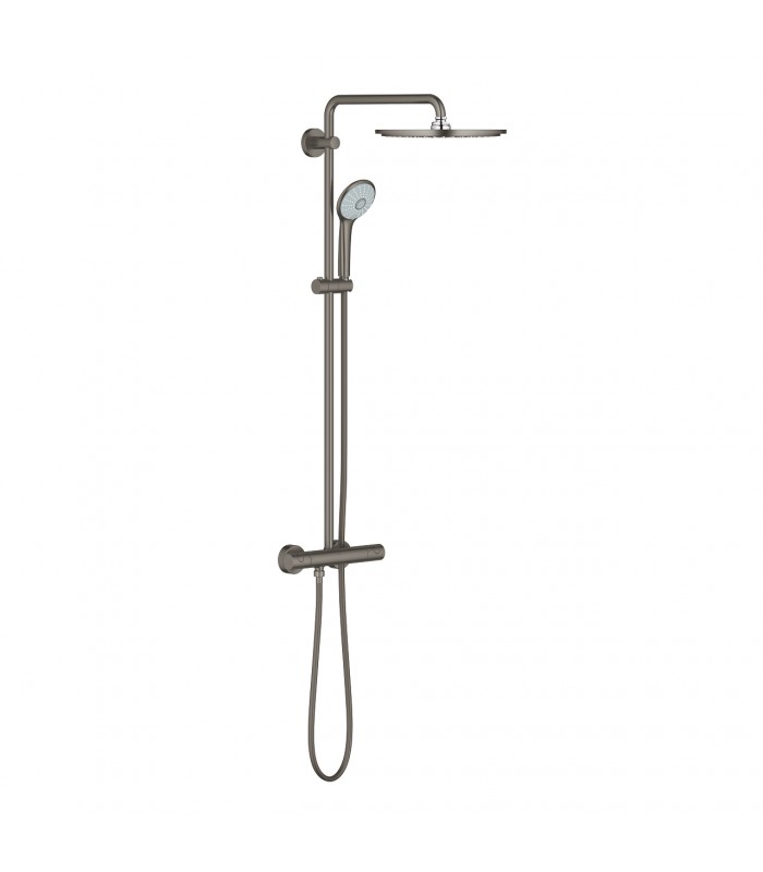 Compra online Sistema de chuveiro Grohe Euphoria System 310 mm grafite escovado en oferta al mejor precio