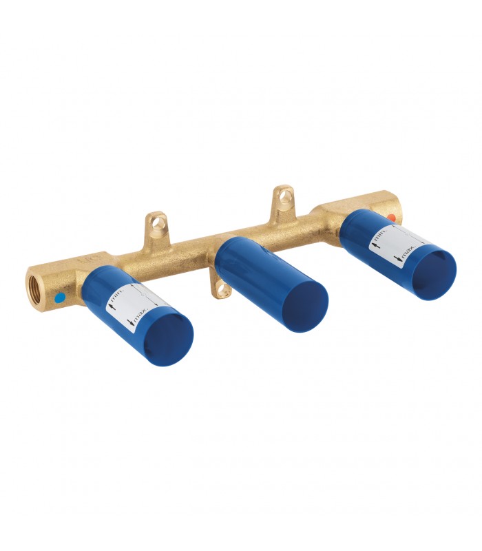 Compra online Peça embutida Grohe para misturadora de lavatório de parede (29025002) Cor cromada en oferta al mejor precio