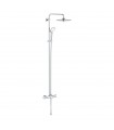 Grohe Euphoria 260 - Sistema de bañera y ducha con termostato, alcachofa 260 mm con tres chorros y teleducha de 110 mm