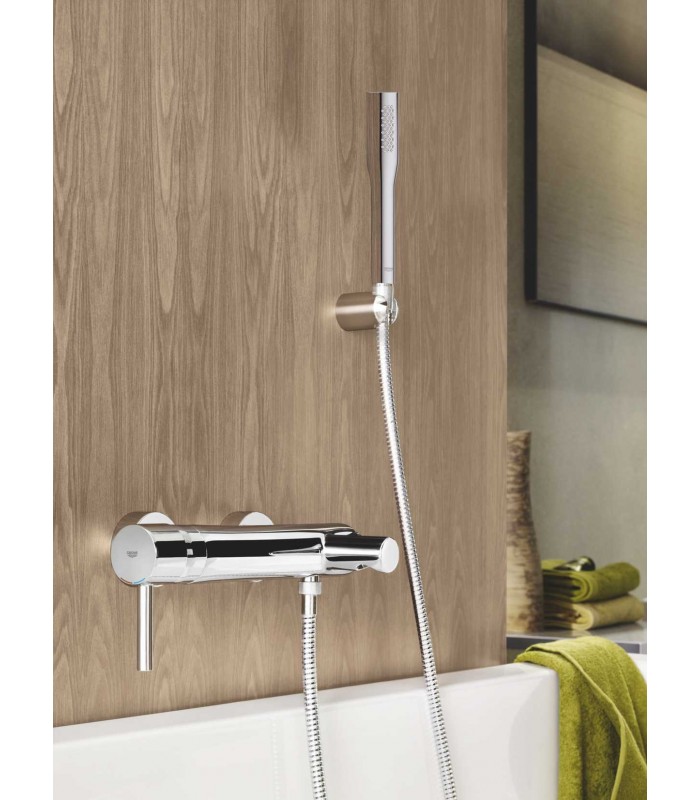 Compra online Grohe Euphoria Cosmopolitan Stick Conjunto de ducha con soporte de pared 1 chorro (Ref. 27369000) en oferta al mejor precio