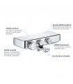 Termostato de chuveiro de banho exposto Grohe Smartcontrol G4 (34718000)