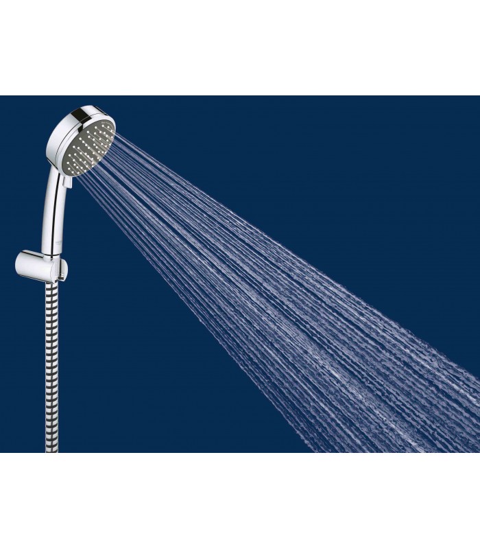 Compra online Conjunto de chuveiro Grohe Vitalio Comfort 100 com suporte, chuveiro de mão de 2 jatos (Ref. 26399000) en oferta al mejor precio