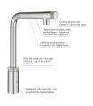 Monomando de fregadero Grohe Minta SmartControl (31613DC0)