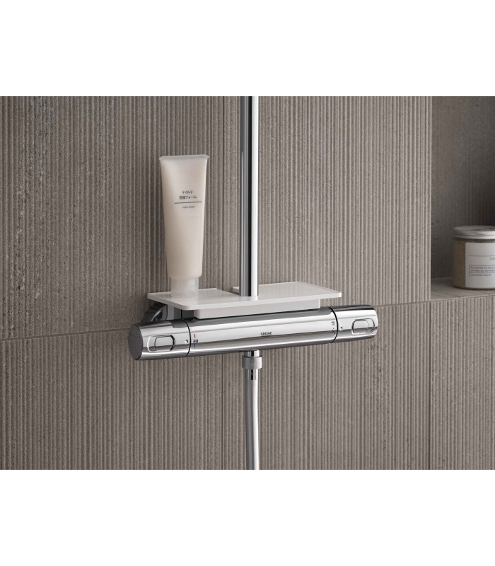 Compra online Sistema de chuveiro Grohe Vitalio System 310 com termostato e bandeja EasyReach 26401001 en oferta al mejor precio