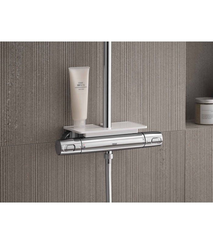 Compra online Sistema de ducha Grohe Vitalio System 310 con termostato y bandeja EasyReach 26401001 en oferta al mejor precio