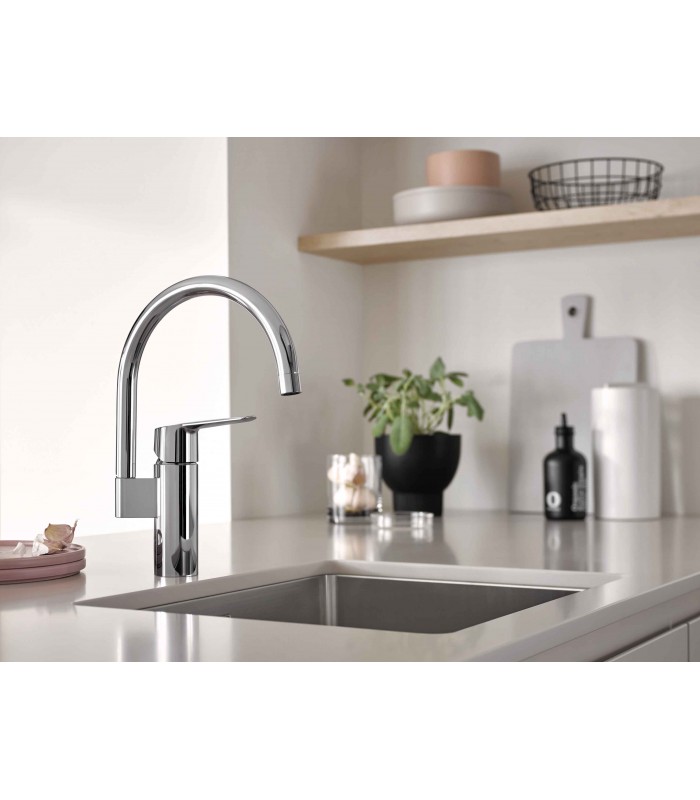 Compra online Mezclador monomando de fregadero caño alto en C Grohe Start 2021 (30469000) en oferta al mejor precio