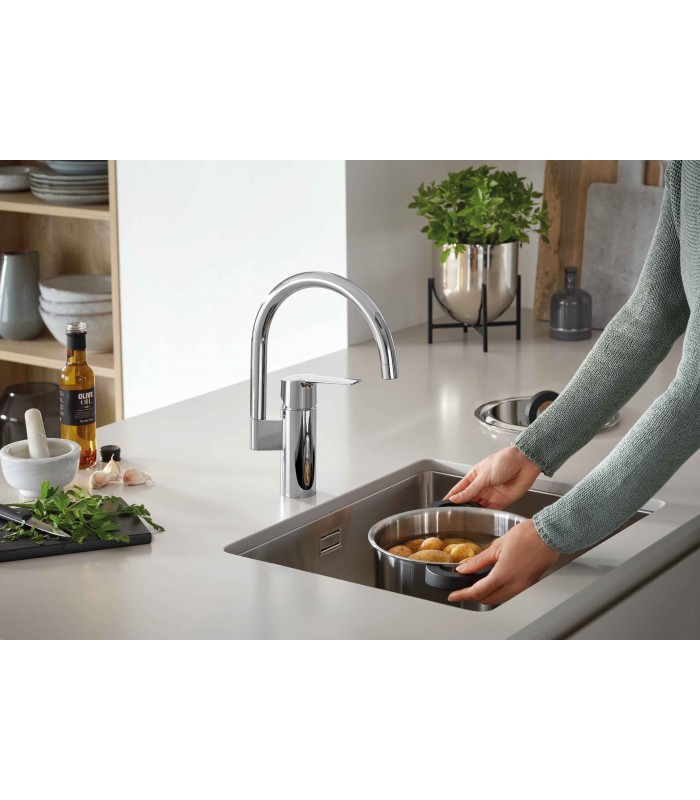 Compra online Mezclador monomando de fregadero caño alto en C Grohe Start 2021 (30469000) en oferta al mejor precio