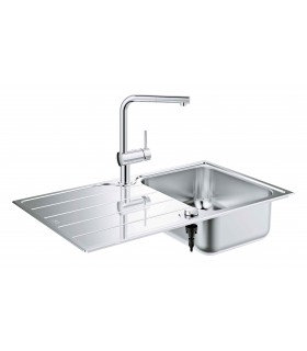 Conjunto de fregadero y grifo de cocina Grohe Minta (31573SD1)