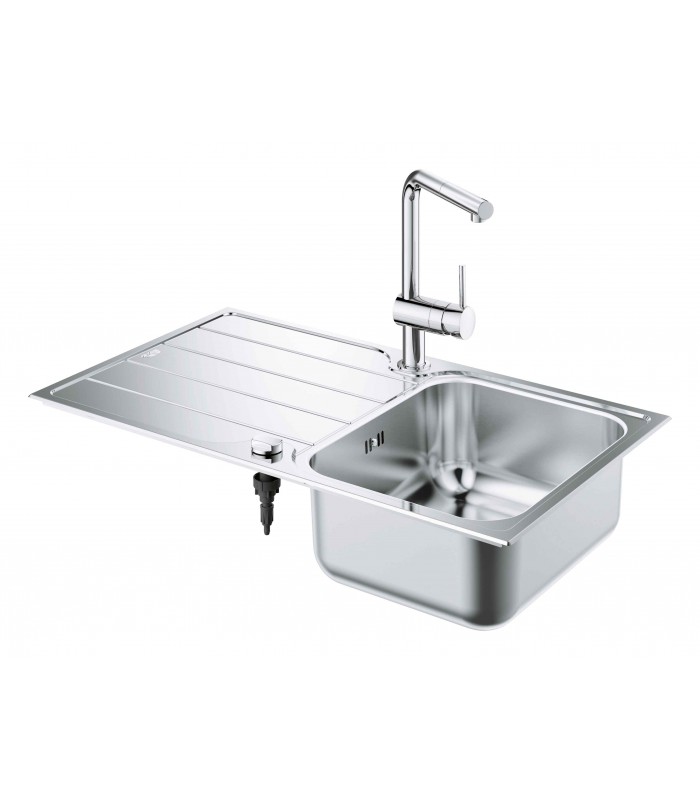 Compra online Conjunto de pia e torneira de cozinha Grohe Minta (31573SD1) en oferta al mejor precio
