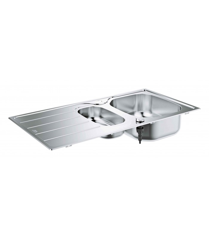 Compra online Fregadero Grohe de acero inoxidable con escurridor K200  (31564SD1) en oferta al mejor precio