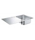 Pia de aço inoxidável Grohe com escorredor K500 (31571SD1)