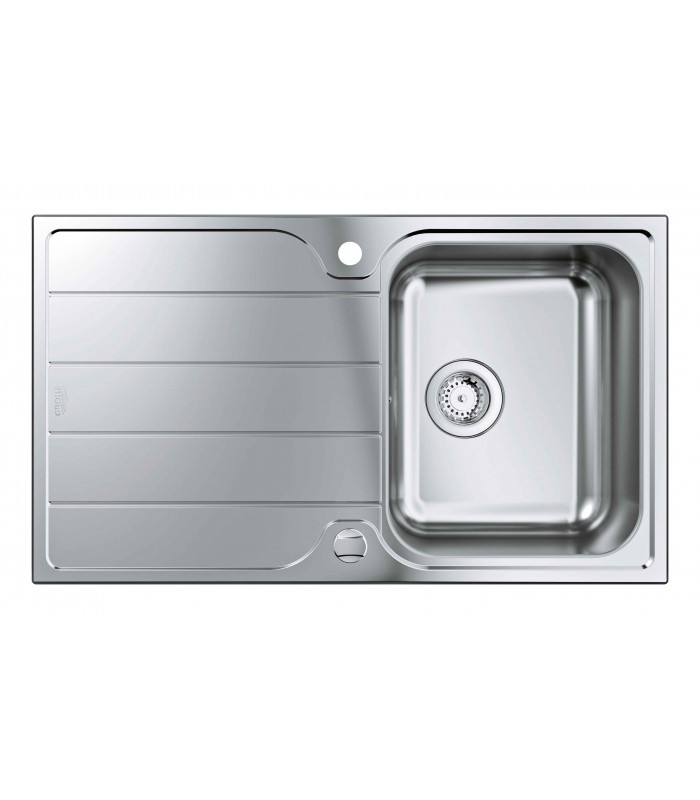 Compra online Pia de aço inoxidável Grohe com escorredor K500 (31571SD1) en oferta al mejor precio