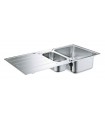 Fregadero Grohe de acero inoxidable con escurridor K500  (31572SD1)