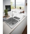 Fregadero Grohe de acero inoxidable con escurridor K500  (31572SD1)