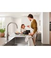 Pia de aço inoxidável K700 Grohe (31580SD1)