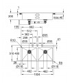 Pia de aço inoxidável Grohe K800 (31585SD1)