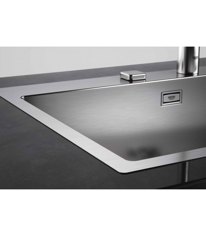 Compra online Fregadero de acero inoxidable Grohe con escurridor K1000  (31581SD1) en oferta al mejor precio