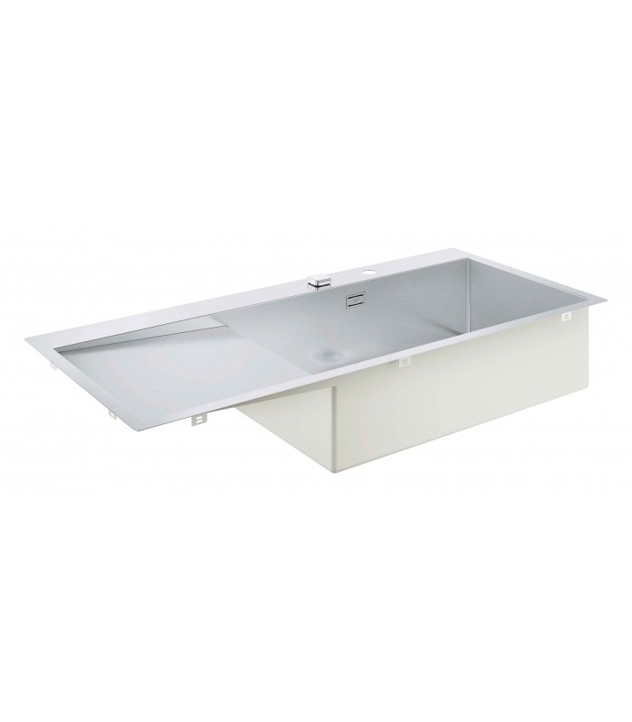 Compra online Pia de aço inoxidável Grohe com escorredor K1000 (31582SD1) en oferta al mejor precio
