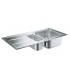 Pia de aço inoxidável Grohe com escorredor K400+ (31569SD0)