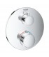 Grohe Grohtherm Termostato Round de 2 vías con Aquadimmer ducha /ducha  (24076000)