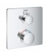 Grohe Grohtherm Termostato Square de 2 vías con Aquadimmer ducha /ducha  (24079000)