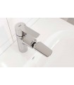 Início QUICKFIX da Grohe | Torneira de lavatório de 1/2" tamanho M com chuveiro de mão | Cromado (24205003)