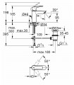 Início QUICKFIX da Grohe | Torneira de lavatório tamanho S de 1/2" | Cromada (24209002)