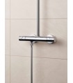 Sistema de coluna de chuveiro termostático Grohe Vitalio Start System 250 Cube 26696000