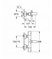 Grohe Precision Get Termostato para banho e chuveiro 1/2" (34774000)