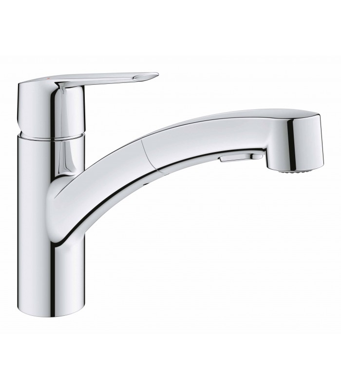 Compra online Início QUICKFIX da Grohe | Torneira de pia de 1/2" com chuveiro de mão | Cromado (30531001) en oferta al mejor precio