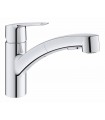 Início QUICKFIX da Grohe | Torneira de pia de 1/2" com chuveiro de mão | Cromado (30531001)
