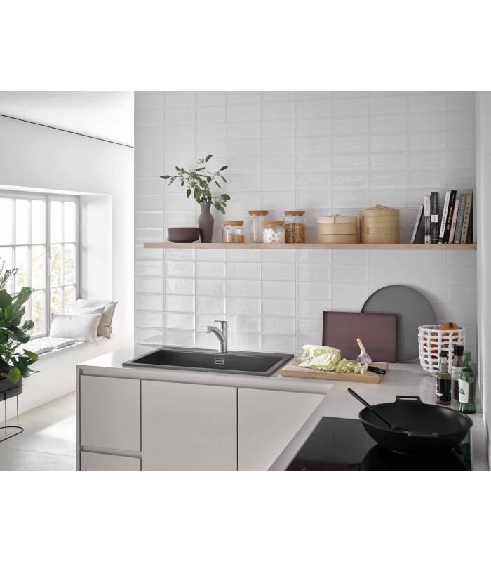 Compra online Início QUICKFIX da Grohe | Torneira de pia de 1/2" com chuveiro de mão | Supersteel (30531DC1) en oferta al mejor precio