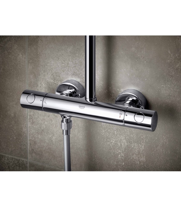 Compra online Sistema de chuveiro Grohe Vitalio Start System 250 Cube com termostato integrado (26697000) en oferta al mejor precio