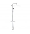 Sistema de chuveiro Grohe Vitalio Joy System 310 com termostato| 26400001 |Chuveiro de mão com 3 jatos (26698000)