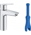 Grohe QUICKFIX Start | Grifo de lavabo 1/2" Tamaño M | Cromado (24204002)