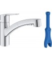 Início QUICKFIX da Grohe | Torneira de pia de 1/2" com chuveiro de mão | Cromado (30531001)
