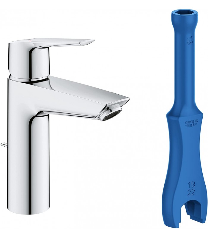 Compra online Grohe QUICKFIX Start | Grifo de lavabo 1/2" Tamaño M | Cromado (23455002) en oferta al mejor precio