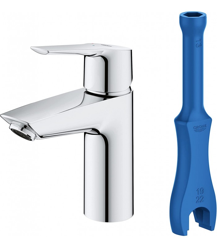 Compra online Início QUICKFIX da Grohe | Torneira de lavatório 1/2" tamanho S | Cromado (23551002) en oferta al mejor precio