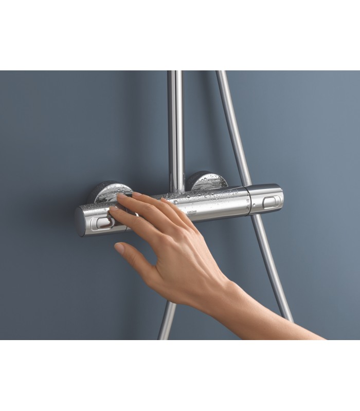 Compra online Grohe Vitalio Joy System 310 Sistema de ducha con termostato| 26400001 |Teleducha con 3 chorros  (26698000) en oferta al mejor precio
