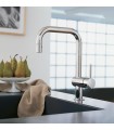 Grifo cocina con teleducha Grohe Minta (30274000)