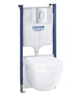 Conjunto de sanita Grohe Solido 5 em 1, 1,13 m (39700000)