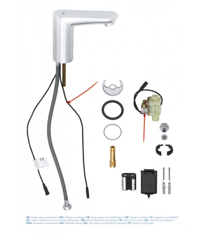 Compra online Torneira eletrônica infravermelha para lavatório Grohe Euroeco Cosmopolitan E 36271000 en oferta al mejor precio