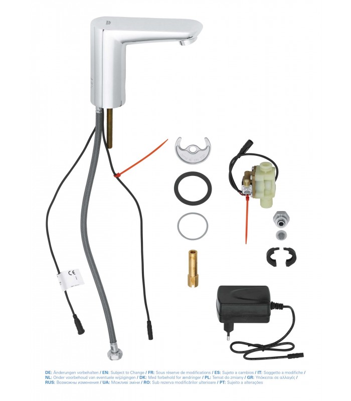Compra online Grifo de lavabo Infrarrojo electrónico Grohe Euroeco Cosmopolitan E 36269000 en oferta al mejor precio