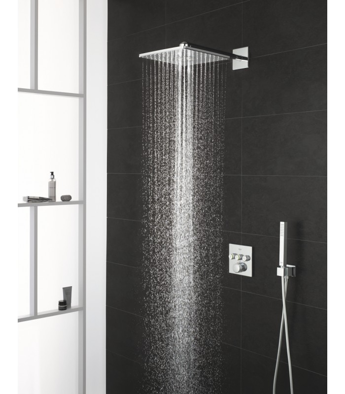 Compra online Grohe Rainshower SmartActive 310 Cube 430mm Conjunto de chuveiro de parede, 2 jatos 26479000 en oferta al mejor precio