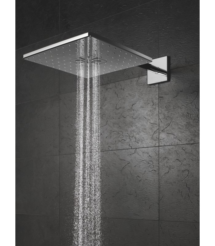 Compra online Conjunto de ducha mural 430mm Grohe Rainshower SmartActive 310 Cube, 2 chorros 26479000 en oferta al mejor precio